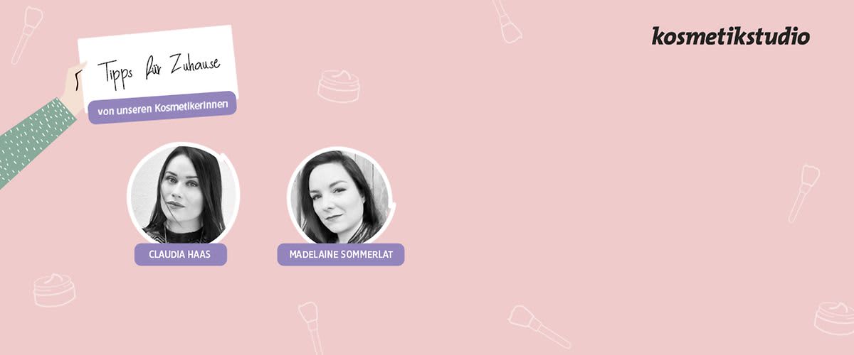 Zwei dm Mitarbeiter aus dem dm kosmetikstudio