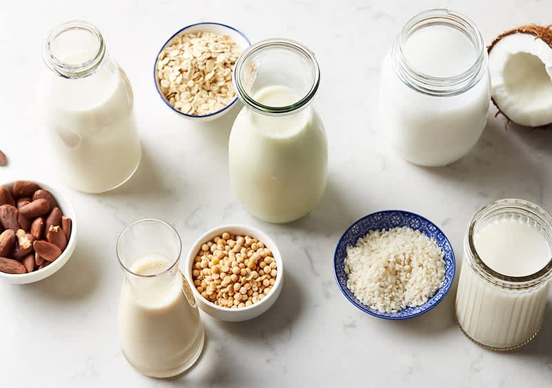Pflanzliche Milchalternativen