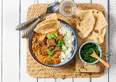 Veganes Curry Chicken Style 
