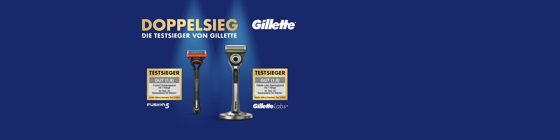 Rasierer von Gillette 