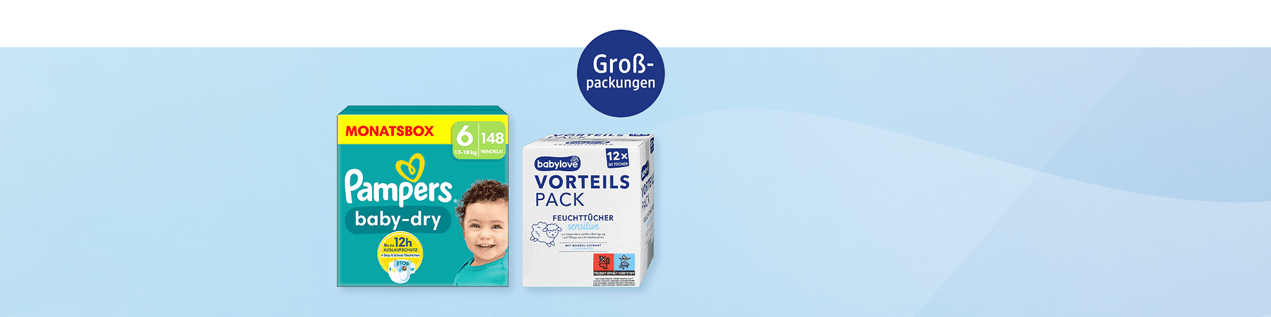 Baby Großpackungen bei dm