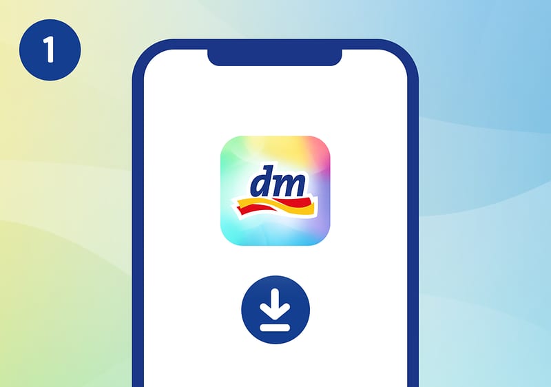 Mein dm-App herunterladen.