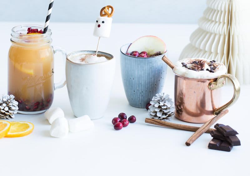 Kakao-, Punsch- und Teeideen