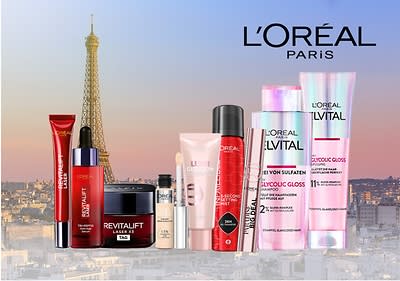Loreal Paris Produkte und Heidi Klum