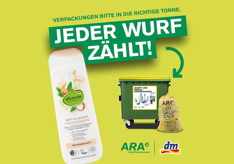 ARA Kampagne Jeder Wurf zählt