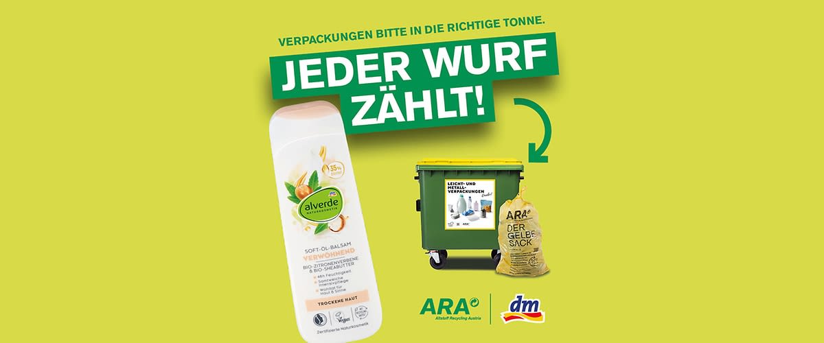 ARA Kampagne Jeder Wurf zählt