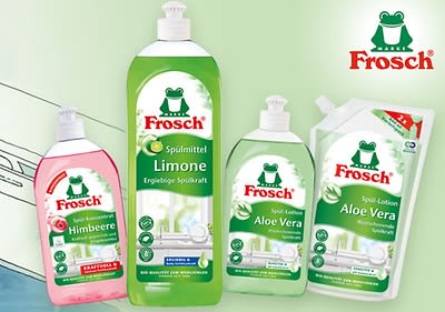 Frosch steht für Kreislaufwirtschaft