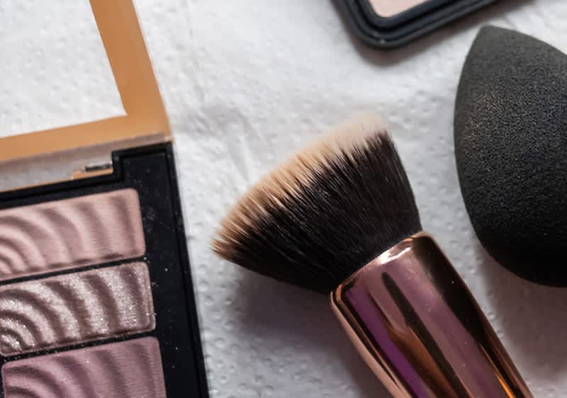 Verschiedene Make-up Pinsel