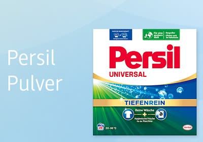 Persil Universal Pulver Verpackung mit Tiefenrein Formel