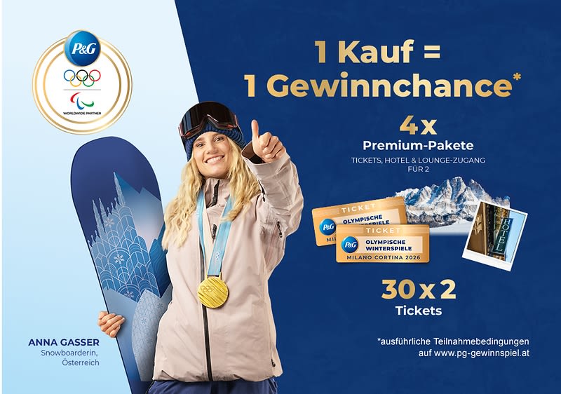 Gewinnspiel mit Snowboarderin und Olympischen Winterspielen Tickets