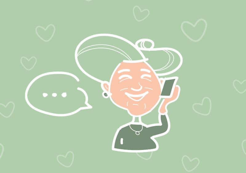 Mit Handy telefonieren