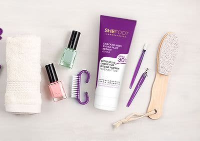 Pediküre für Zuhause mit SheFoot
