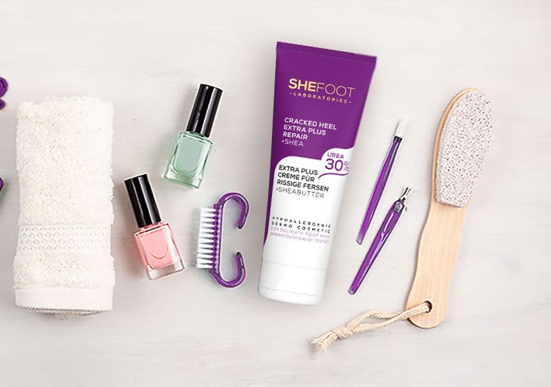 Pediküre für Zuhause mit SheFoot