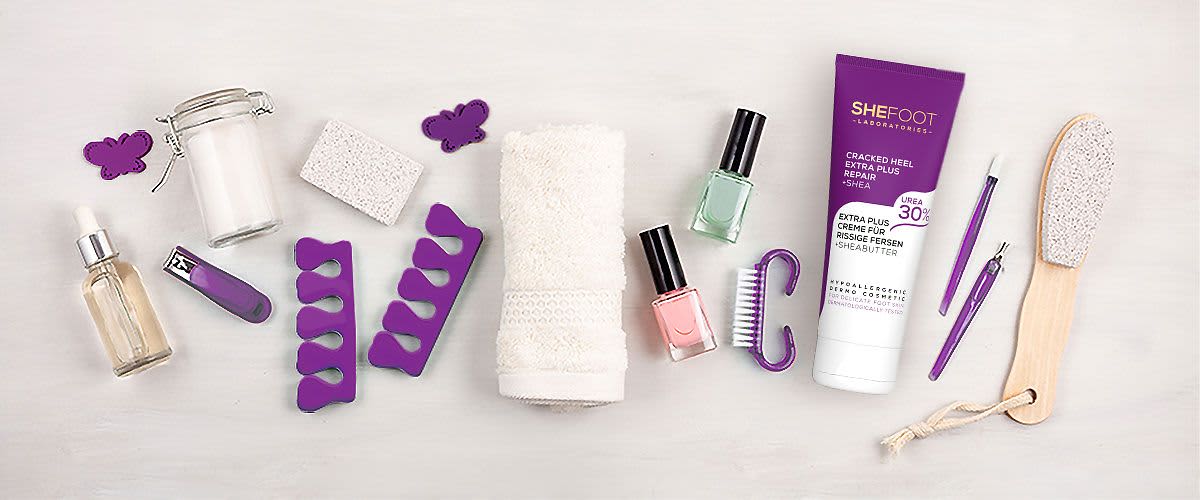Pediküre für Zuhause mit SheFoot