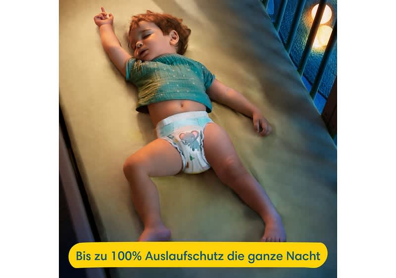 Pampers Windeln gibt es in neuem Design.