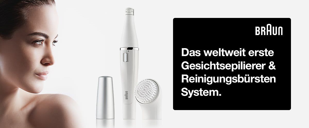 Braun Gesichtsepilierer