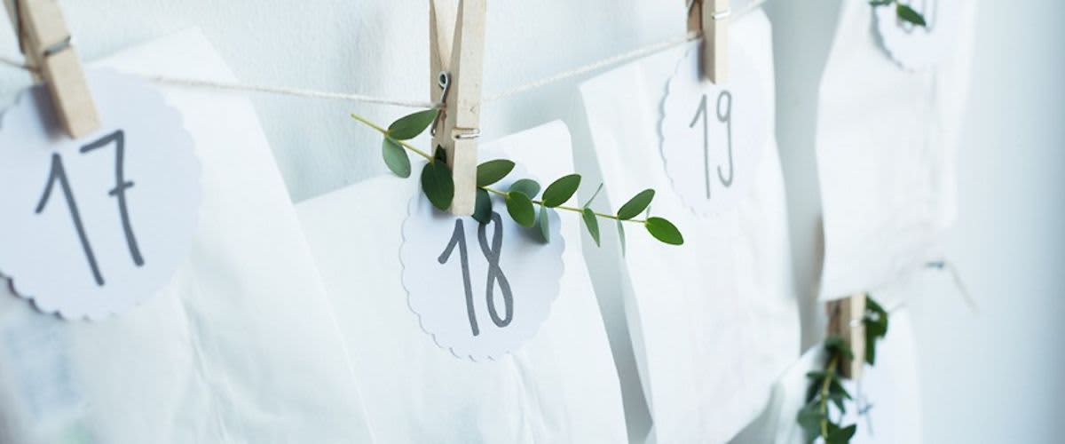 Selbstgemachte Adventskalender