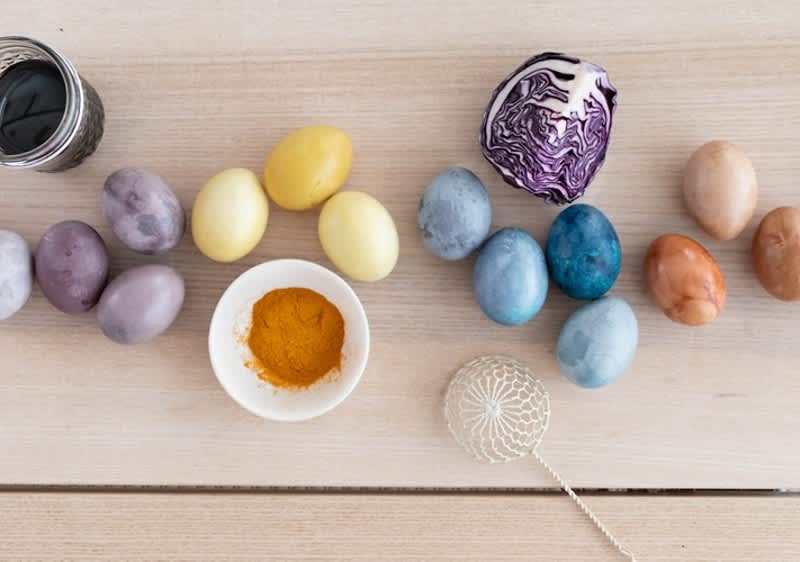 Eierfärben mit Naturfarben