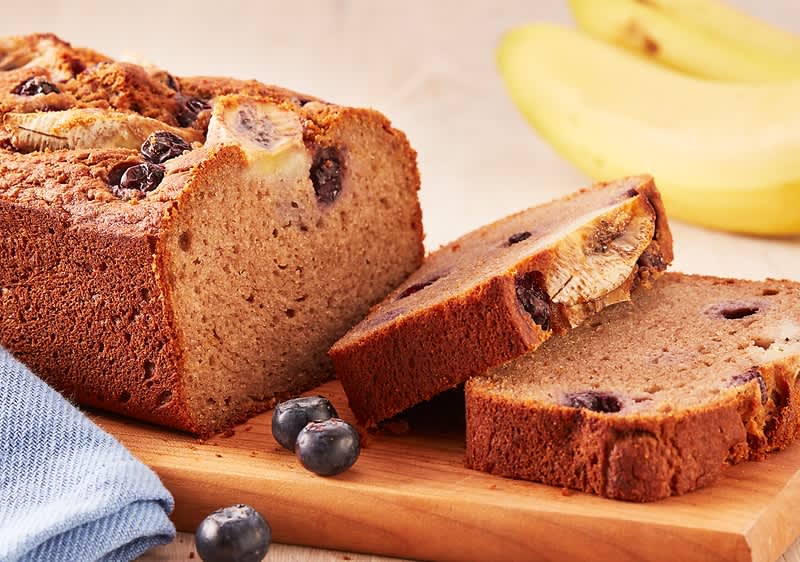 Bananenbrot ohne Zucker