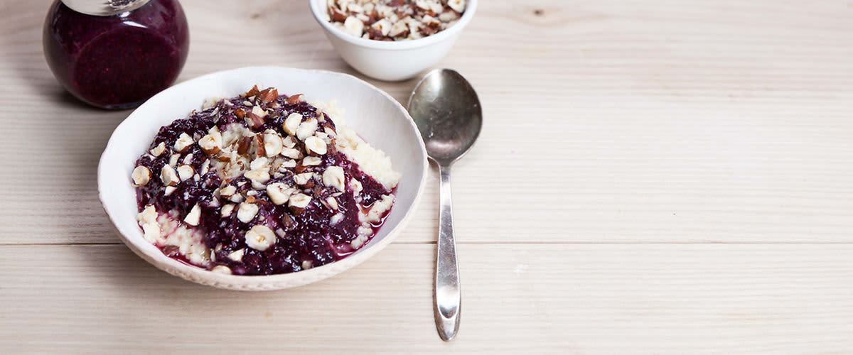 Kokos-Hirse-Porridge