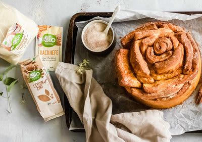 Süßes Kürbis-Zimt-Zupfbrot.