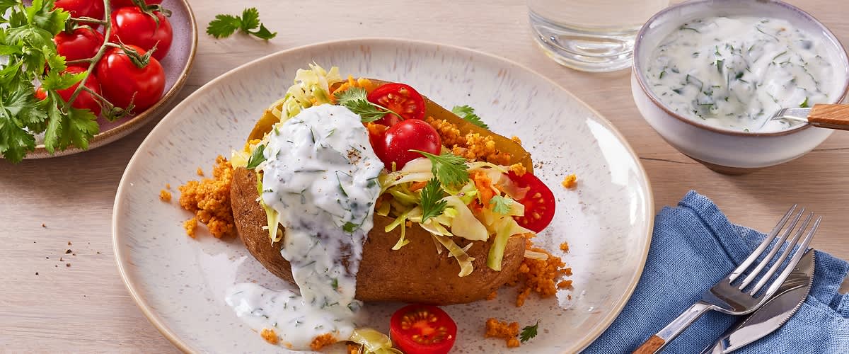 Rezept: Kumpir mit Paprika-Couscous