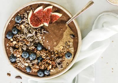 Schokobowl Rezept mit Granola
