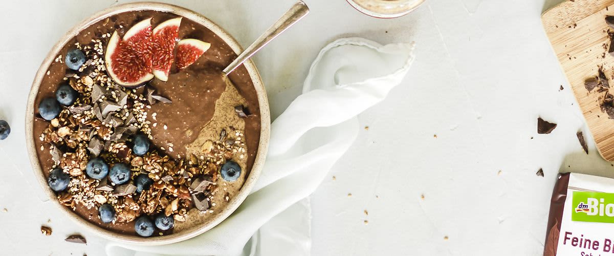 Schokobowl Rezept mit Granola