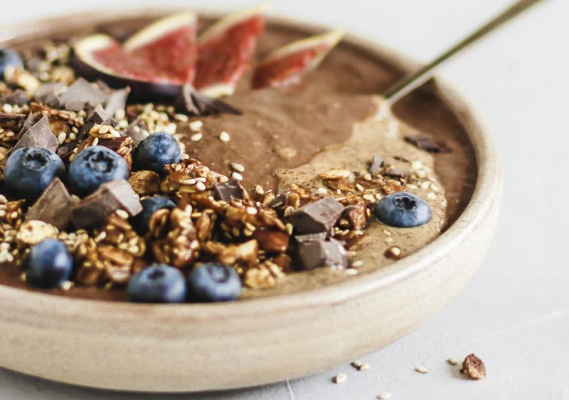 Schokobowl Rezept mit Granola