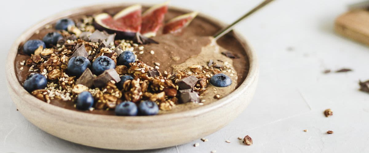 Schokobowl Rezept mit Granola