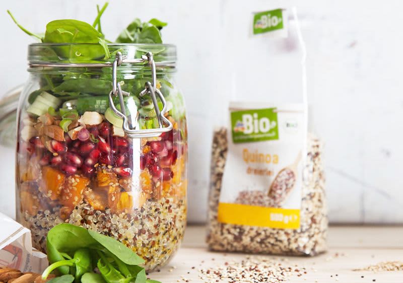 Süßkartoffel-Quinoa-Salat