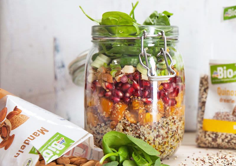 Süßkartoffel-Quinoa-Salat