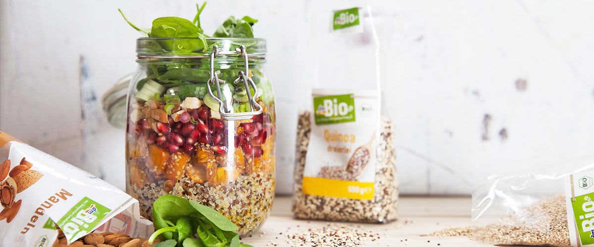 Süßkartoffel-Quinoa-Salat