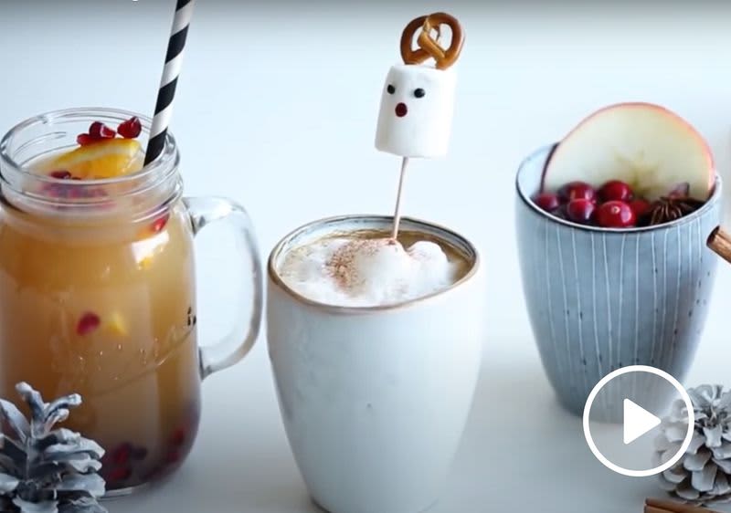 Kakao, Punsch und Tee