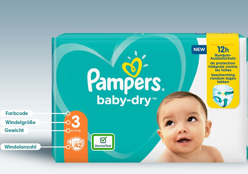Pampers Windelgröße