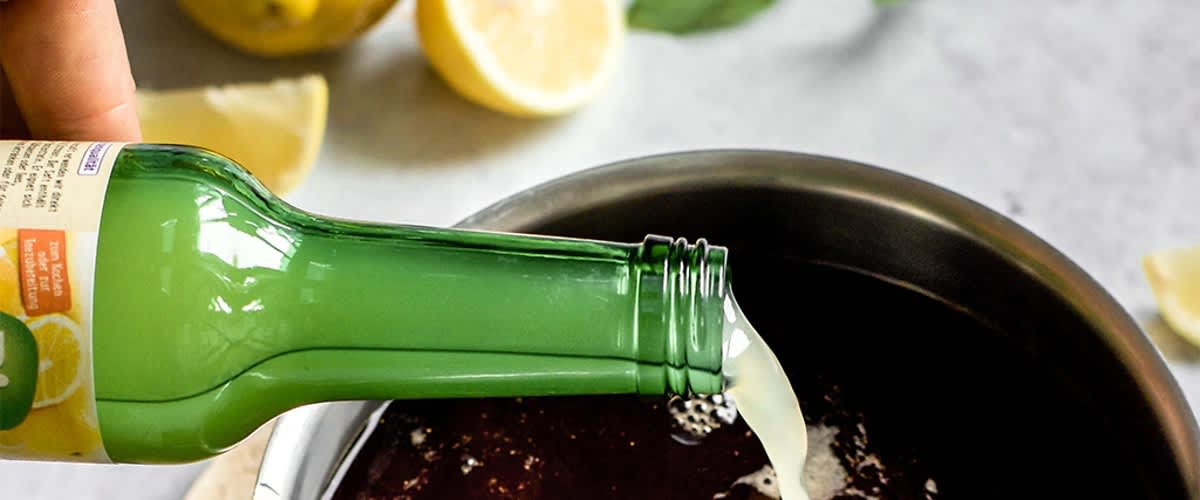 Teesirup Zitronensaft
