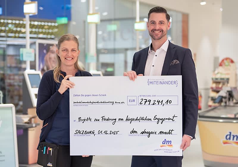 Giving Friday bei dm