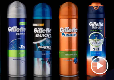 Videobild Gillette 3