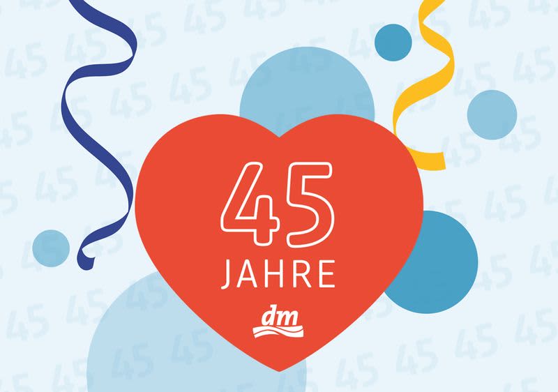 45 Jahre dm