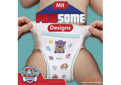 Pampers Baby-Dry Pants mit Pawsome Designs