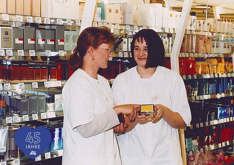 dm Ladenbau 1976 bis heute