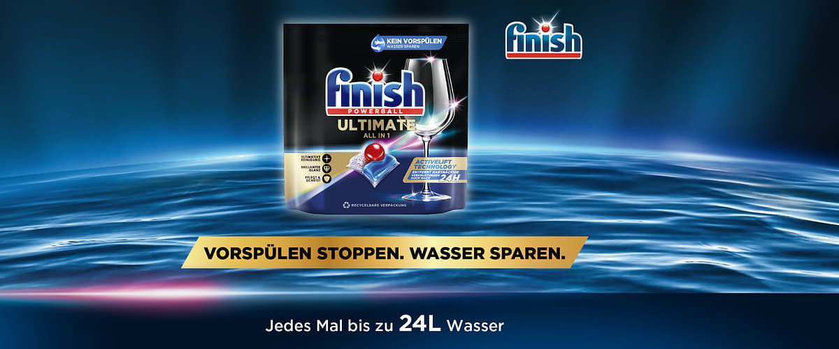 Finish Wasser sparen