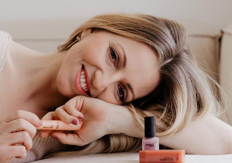 Christina Faullend mit dm Lieblingsprodukten