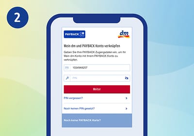 Konten verknüpfen Step2