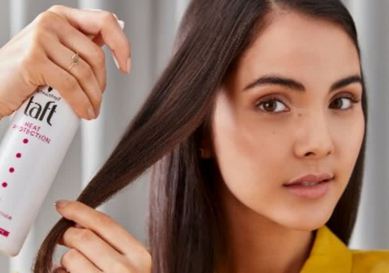 Hitzeschutz auftragen