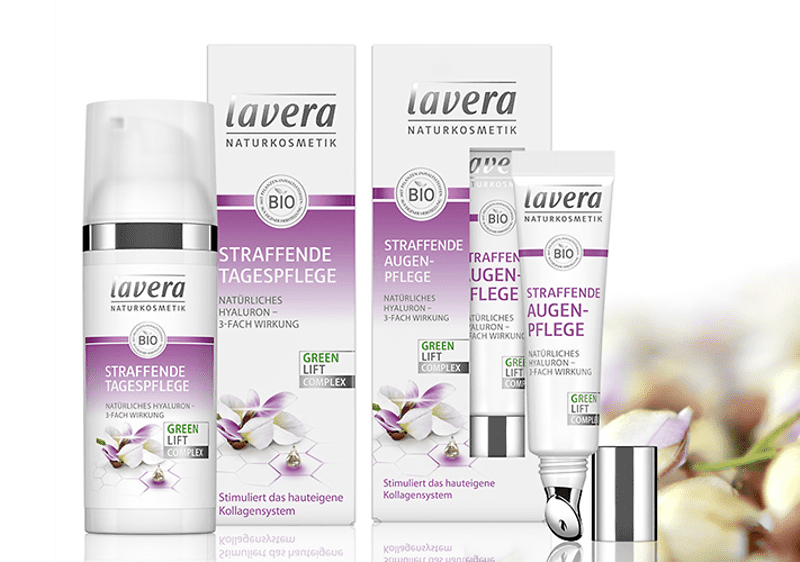 lavera Straffende Tagespflege und Straffende Augenpflege