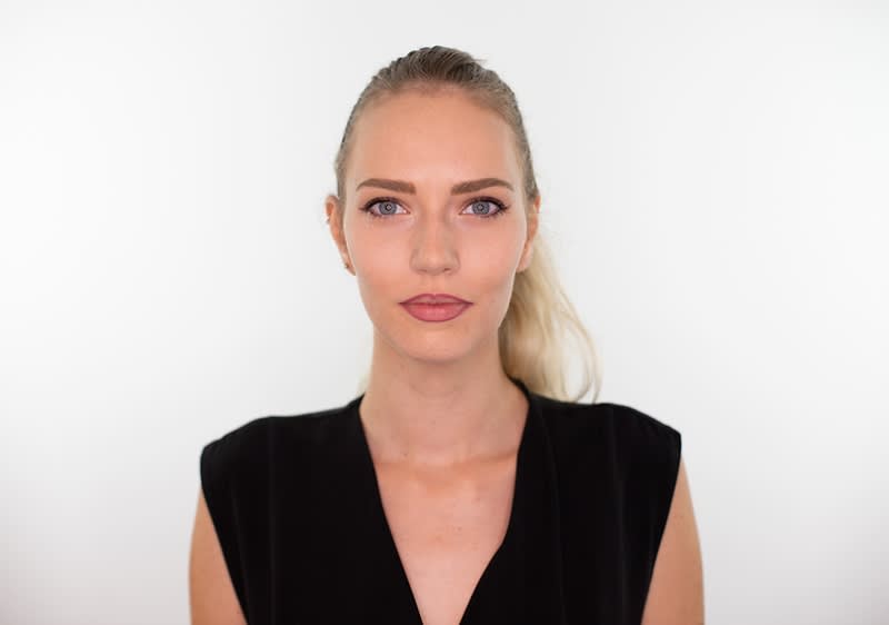 Herbstlook Lippen Schritt 1