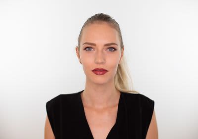 Herbstlook Lippen Schritt 2