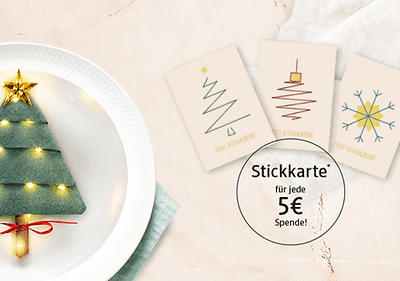 Weihnachtliche Festtafel