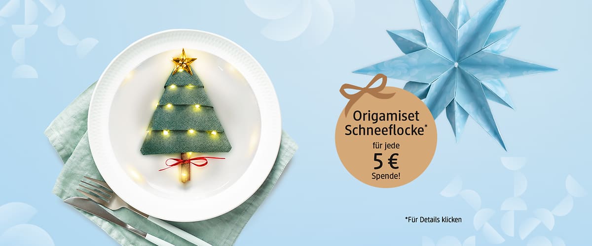 Weihnachtliche Festtafel